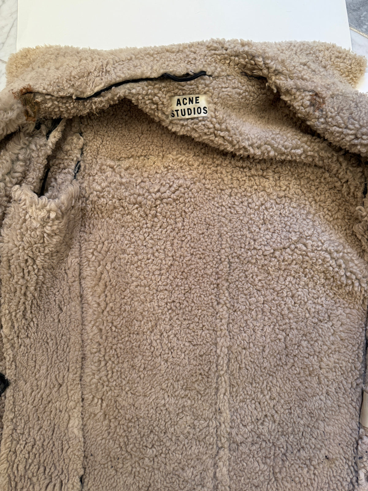 Acne Suede / Shearling Jacket