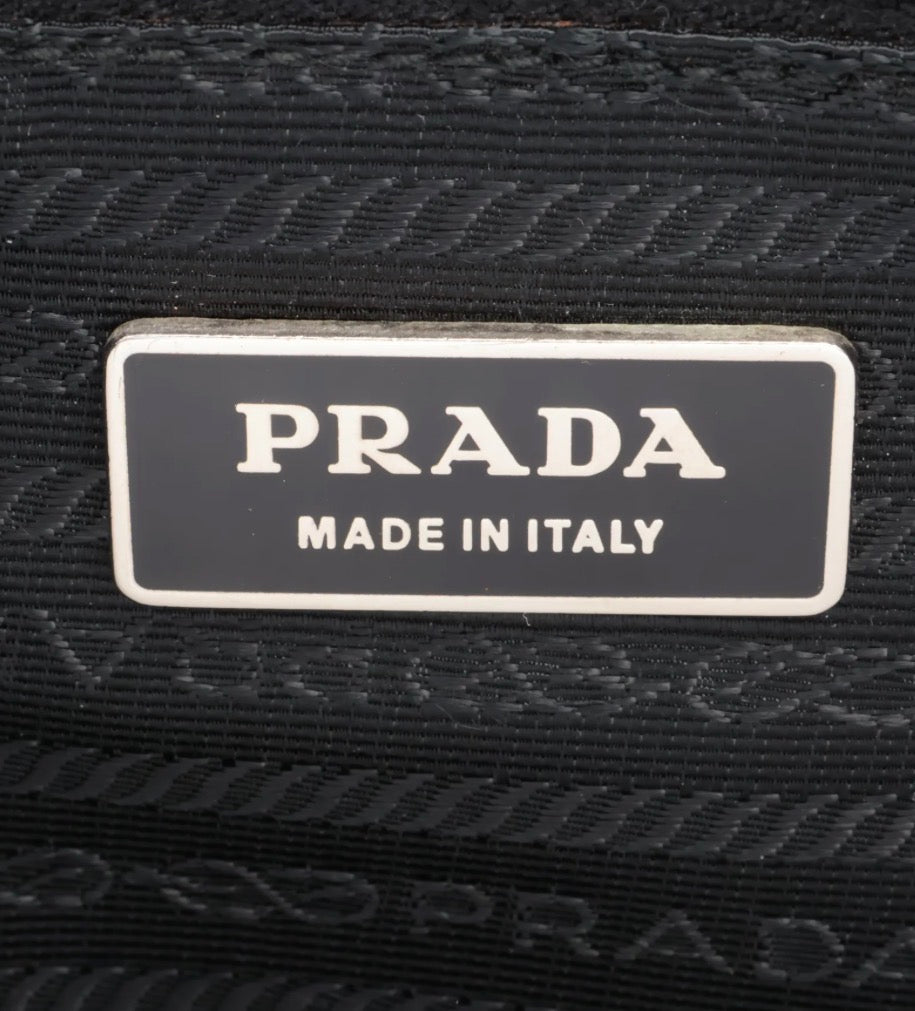 Prada Tessuto Nylon x Leather Shoulder Bag / Bag