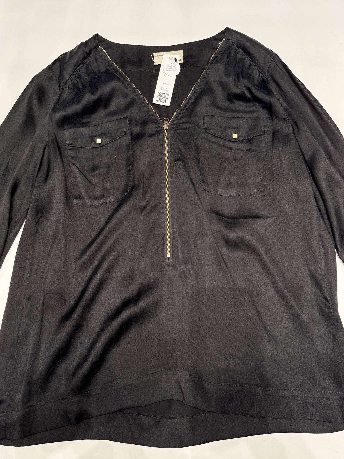Rutzou Silk Blouse