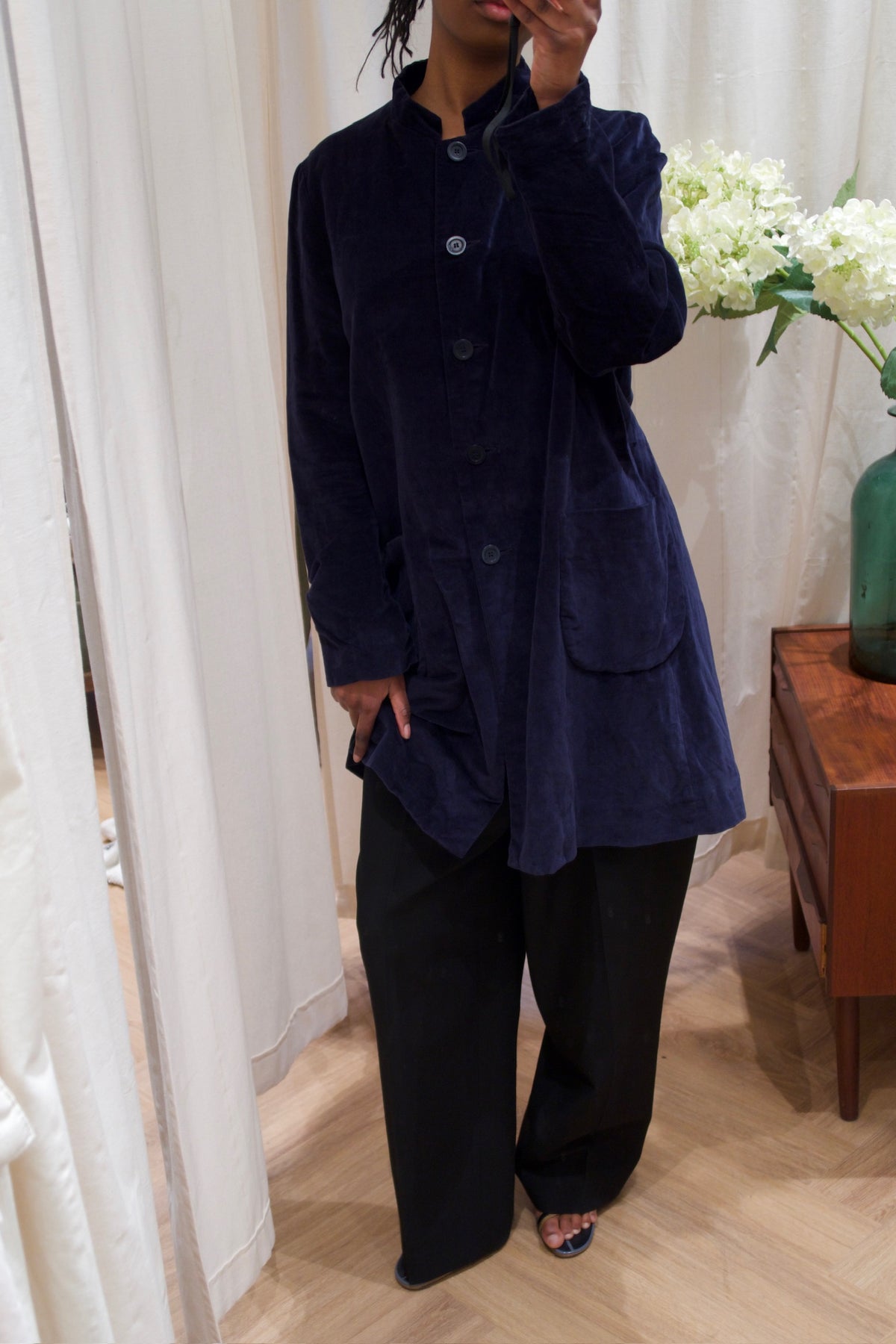Casey / Casey Velour Coat