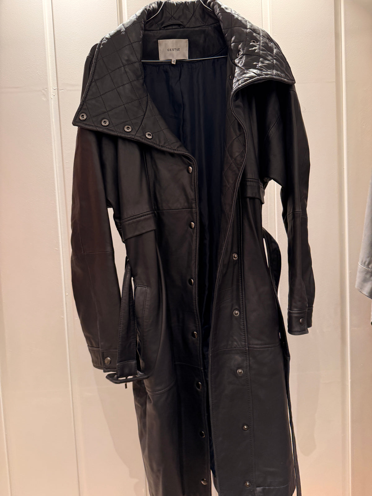 Gestuz Leather Coat