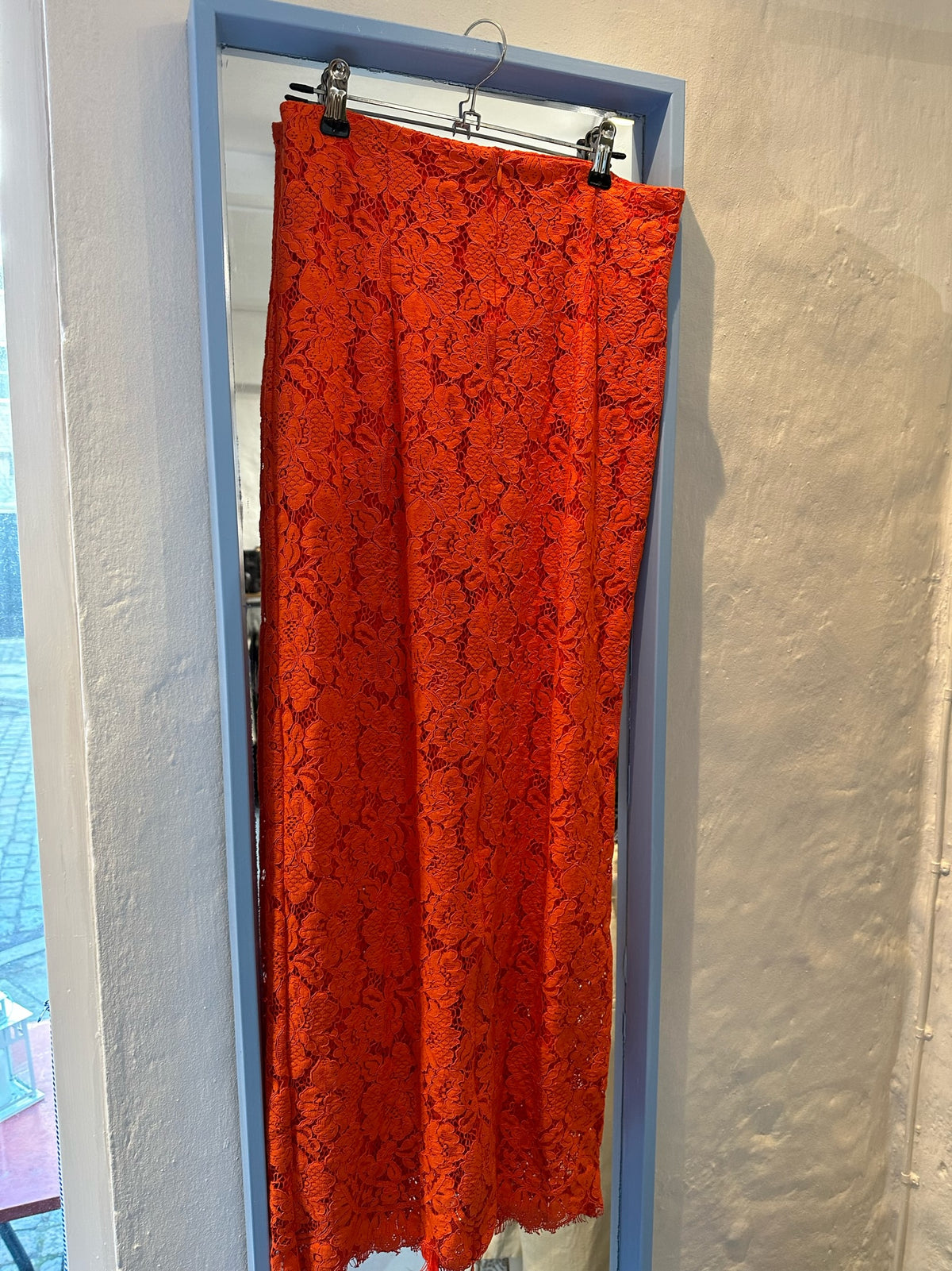 Ganni Orange Blondenederdel