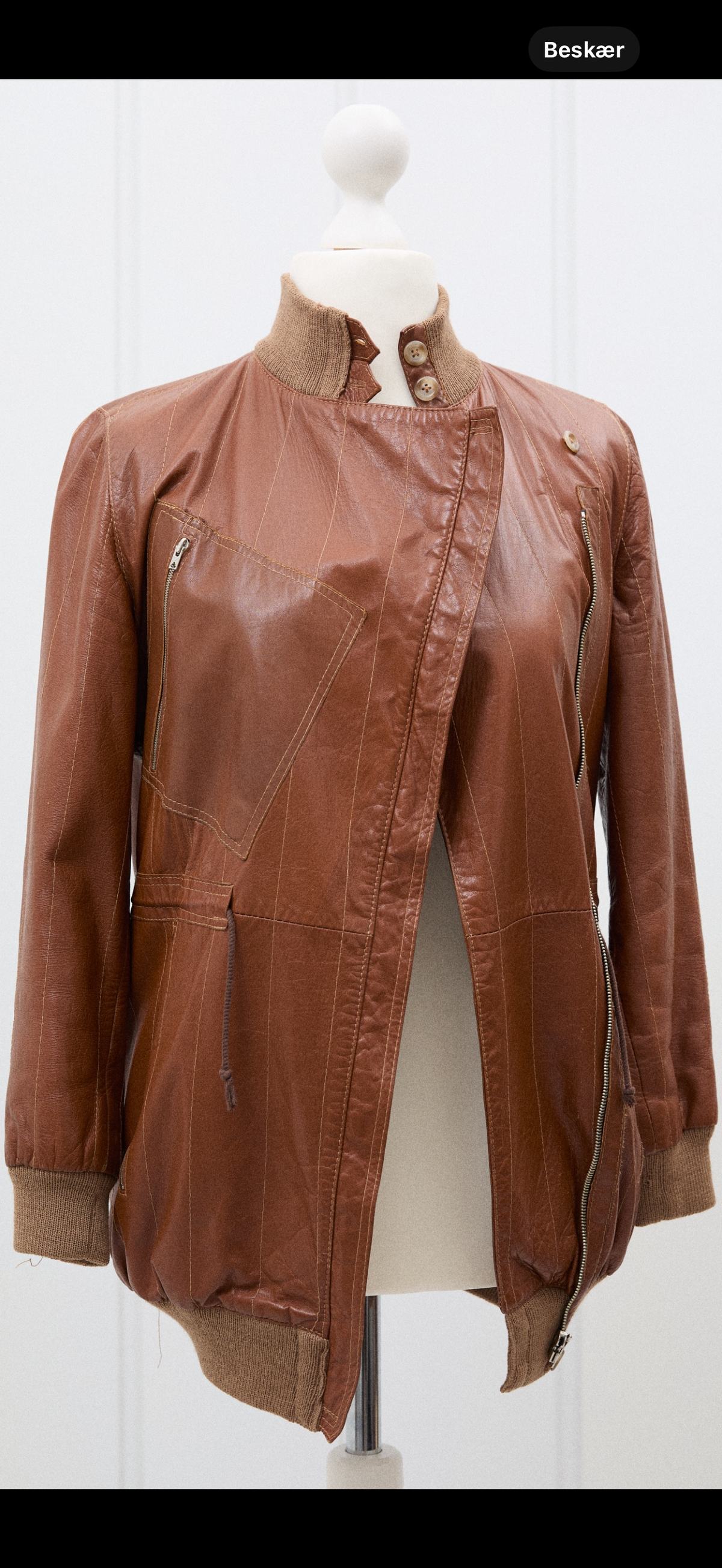 Ivan Grundahl Leather Jacket