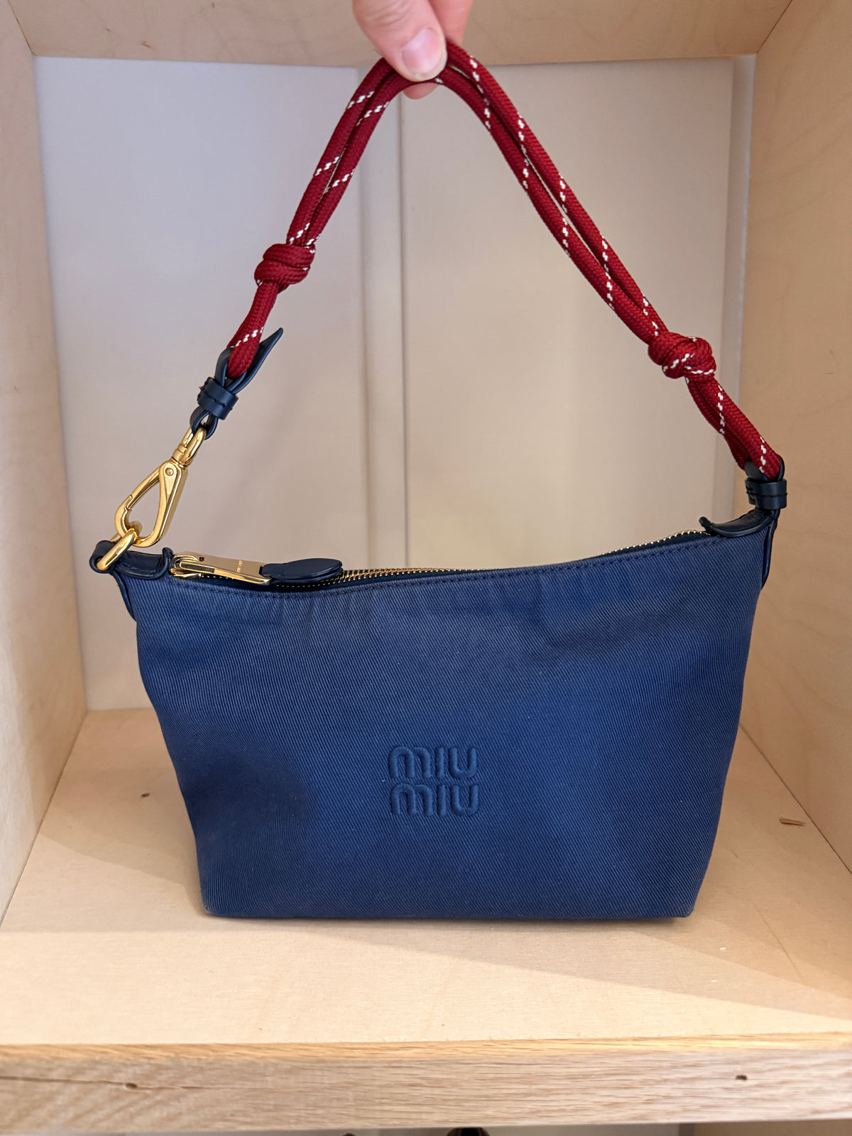 Miu Miu Gabardine Bag