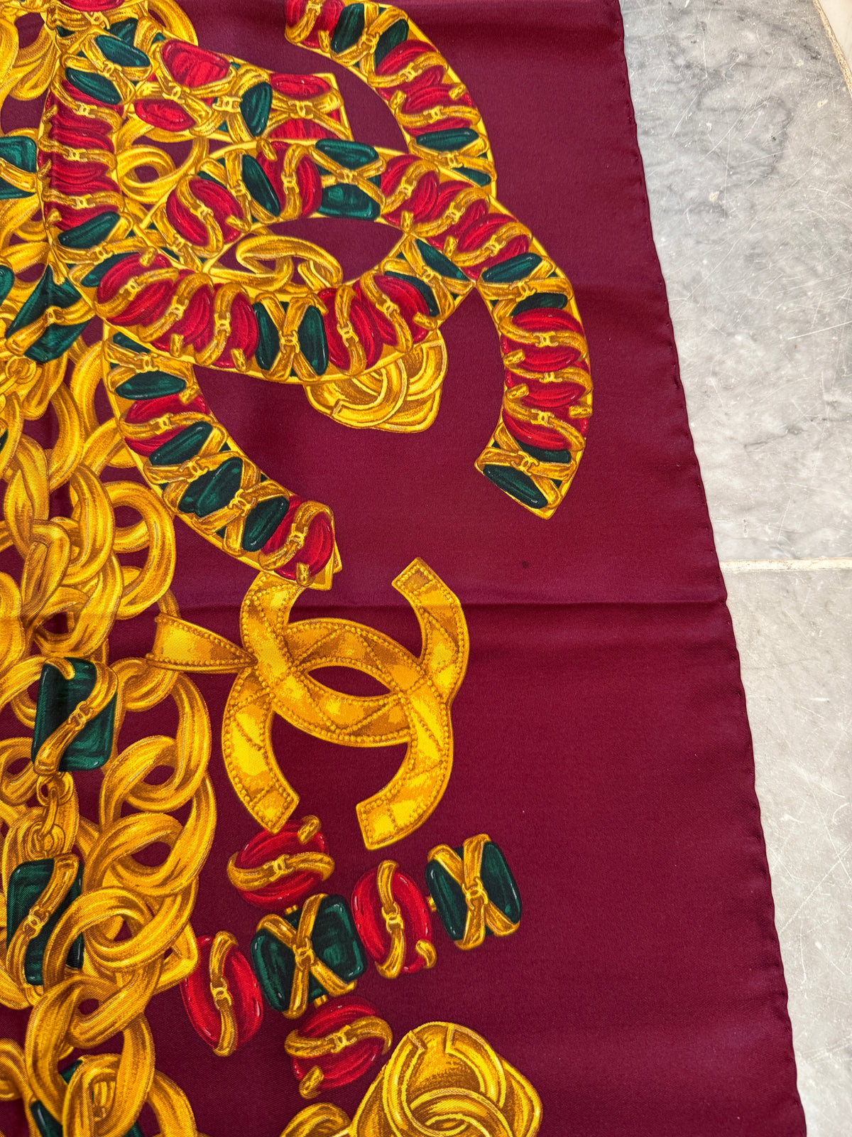 Chanel Silk Scarf