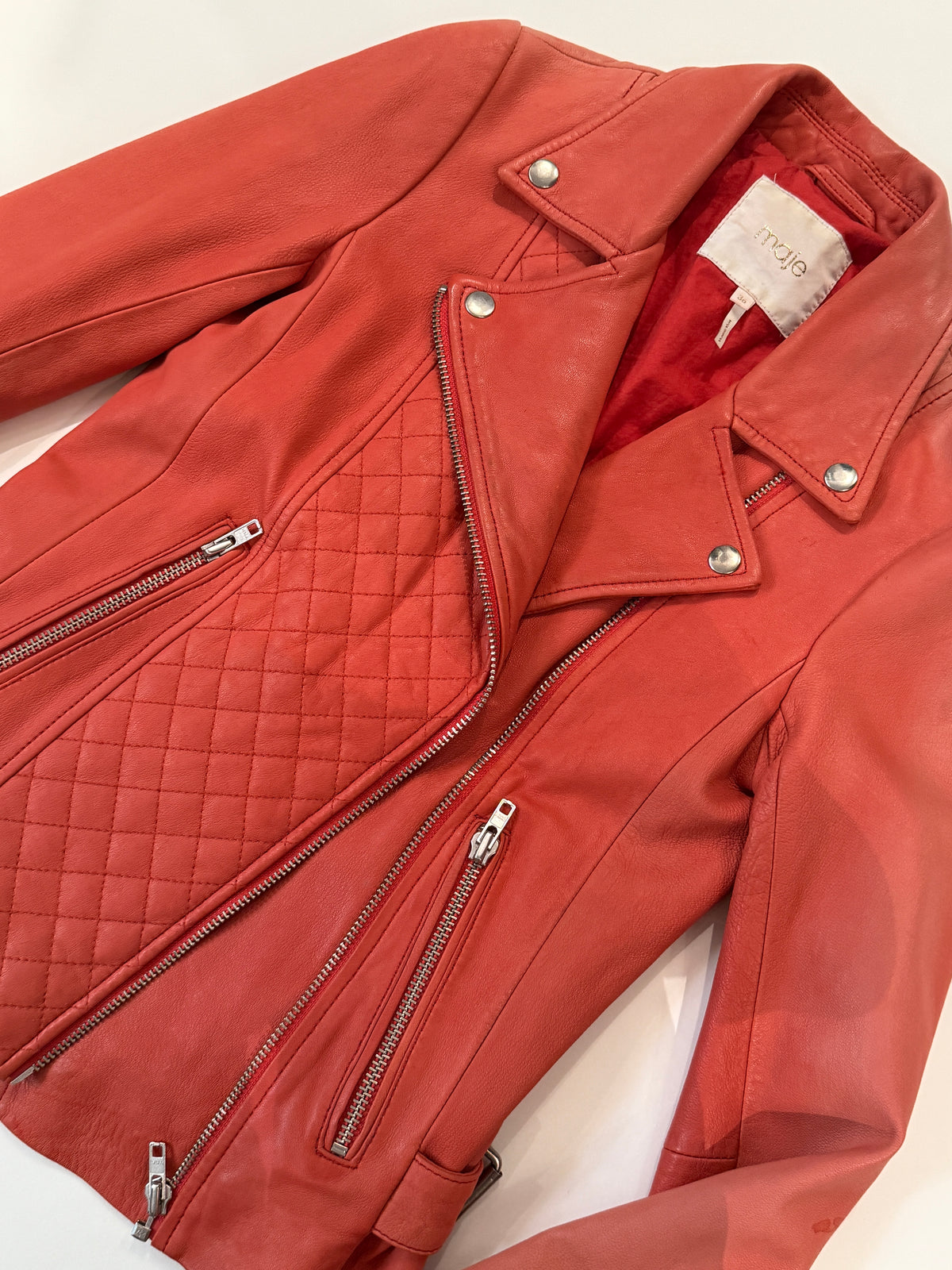Maje Leather Jacket