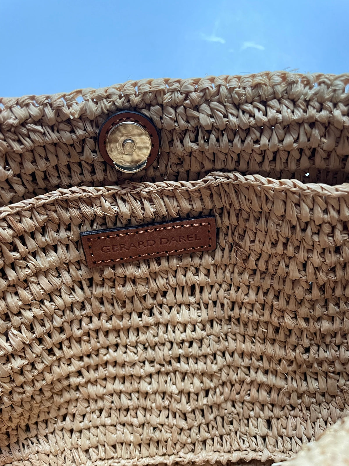 Gerard Darel Raffia Bag