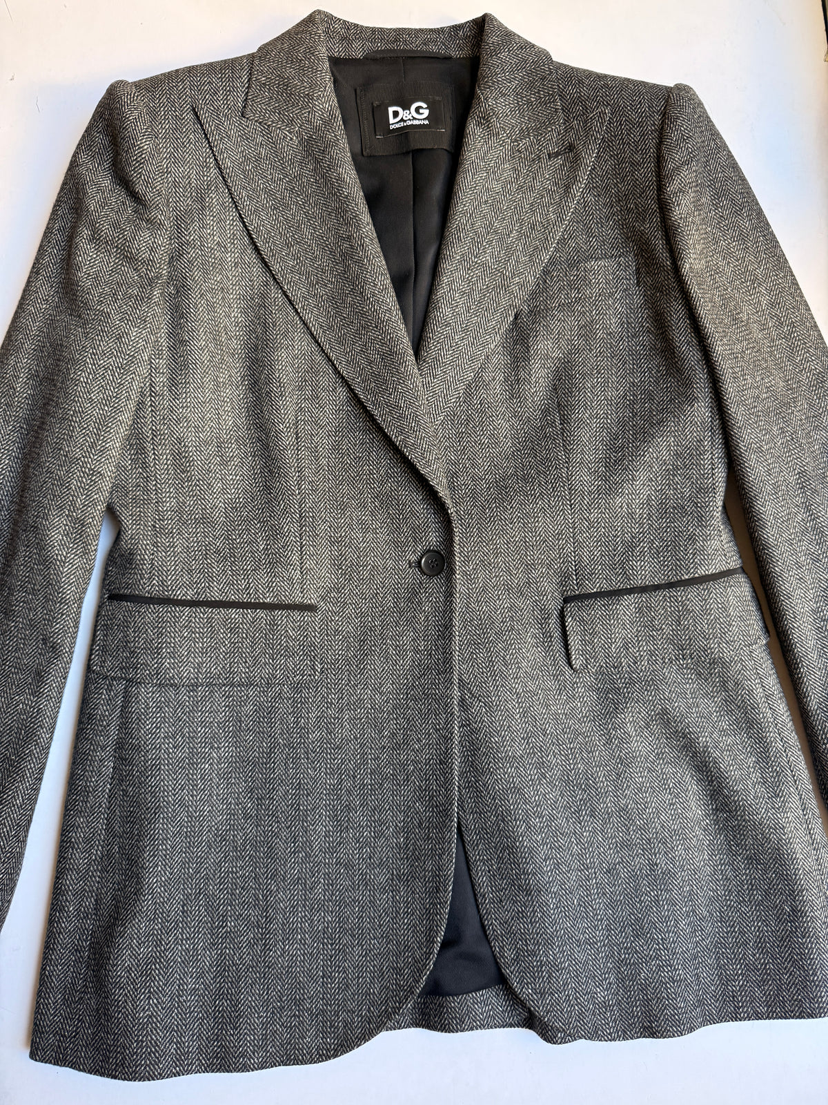 Dolce & Gabbana / D&G Herringbone Blazer