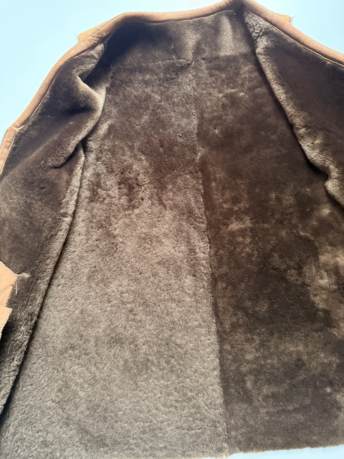Sheepskin vest