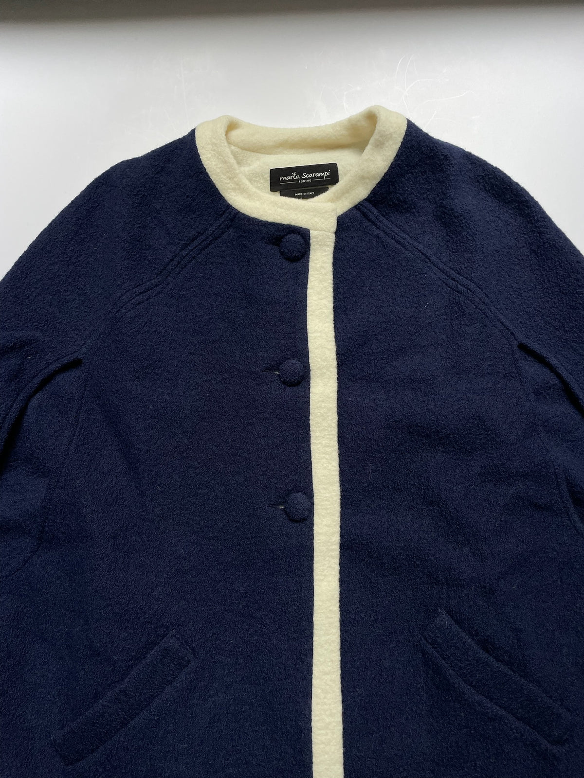 Marta Scarampi Wool Cape