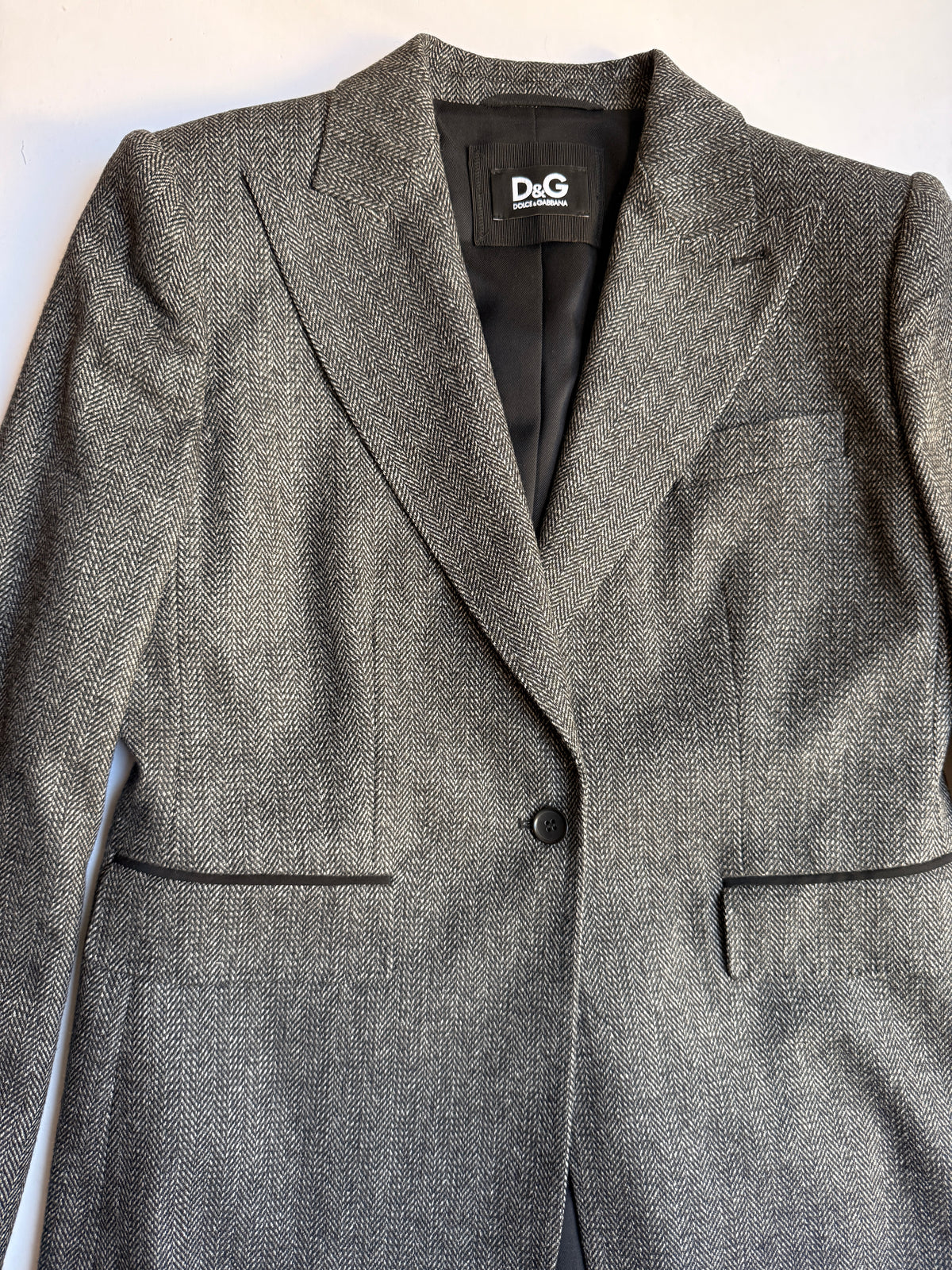 Dolce & Gabbana / D&G Herringbone Blazer