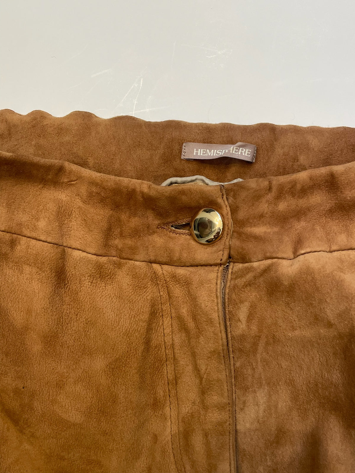 Hemisphere Leather Trousers