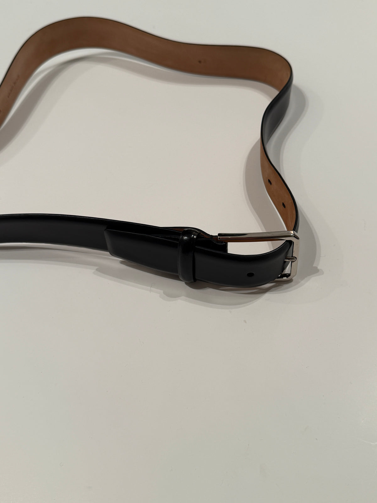 Santoni Leather Belt