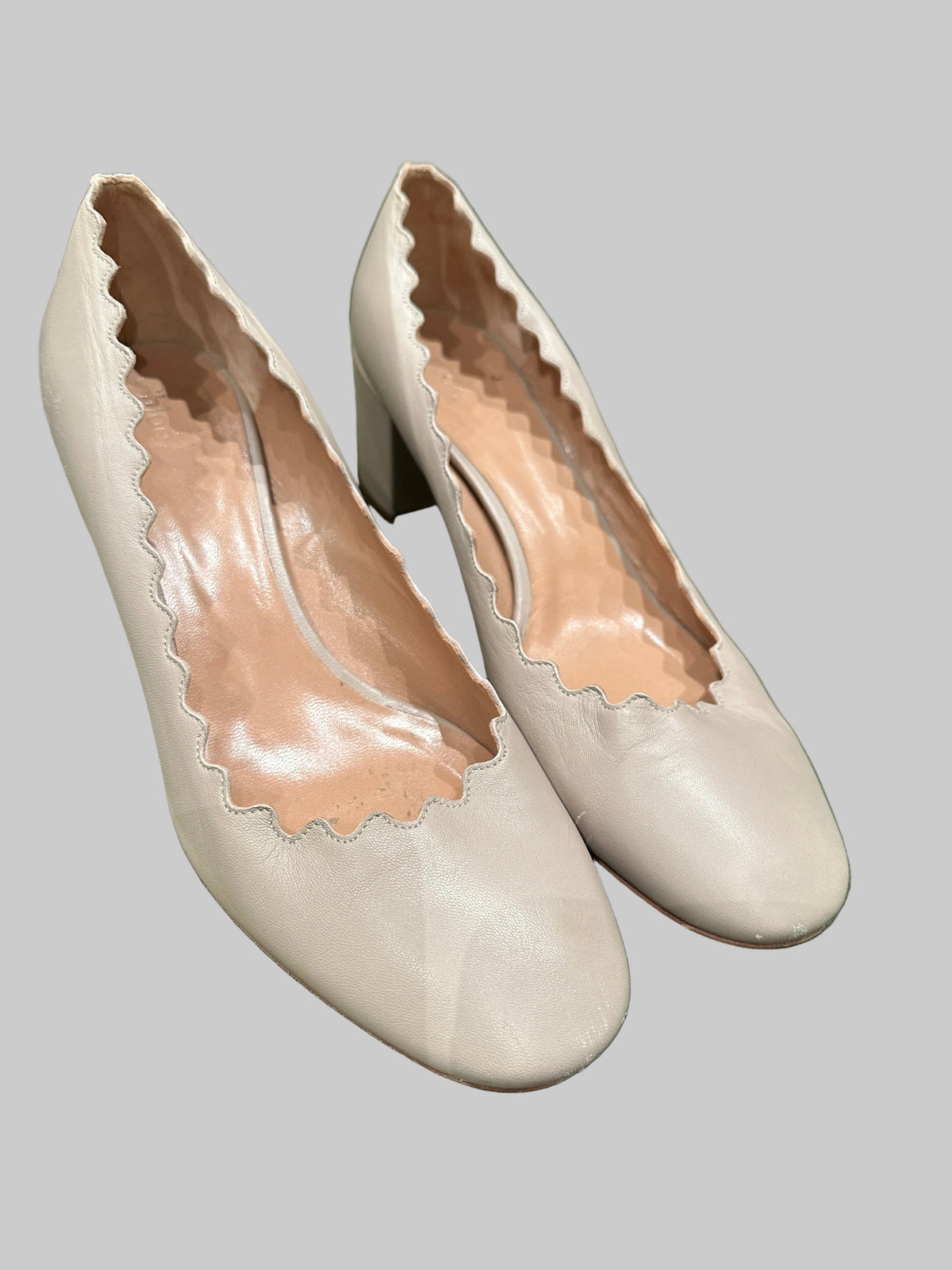 Chloé Scallop Lauren Heels