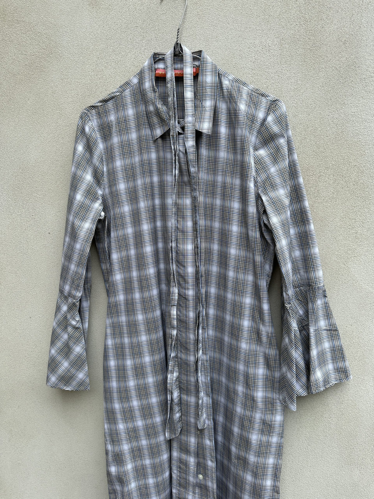 Britt Sisseck Shirt Dress Check