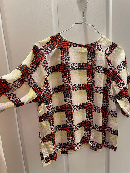 Nue Notes Silk Blouse