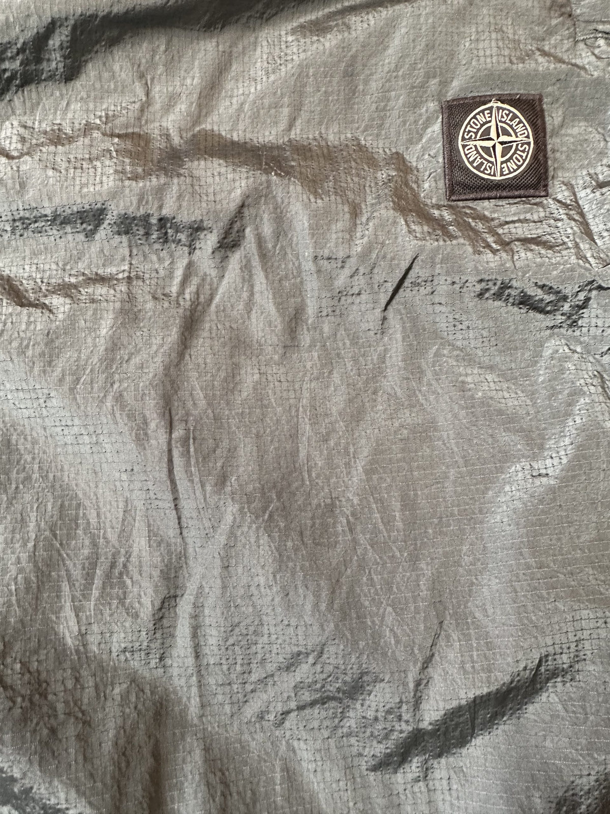 Stone Island bukser grønne forfra tæt på