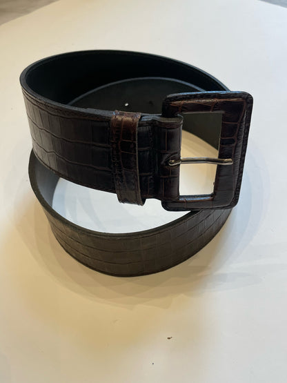 Mika Sarolea Leather Belt Crocodile