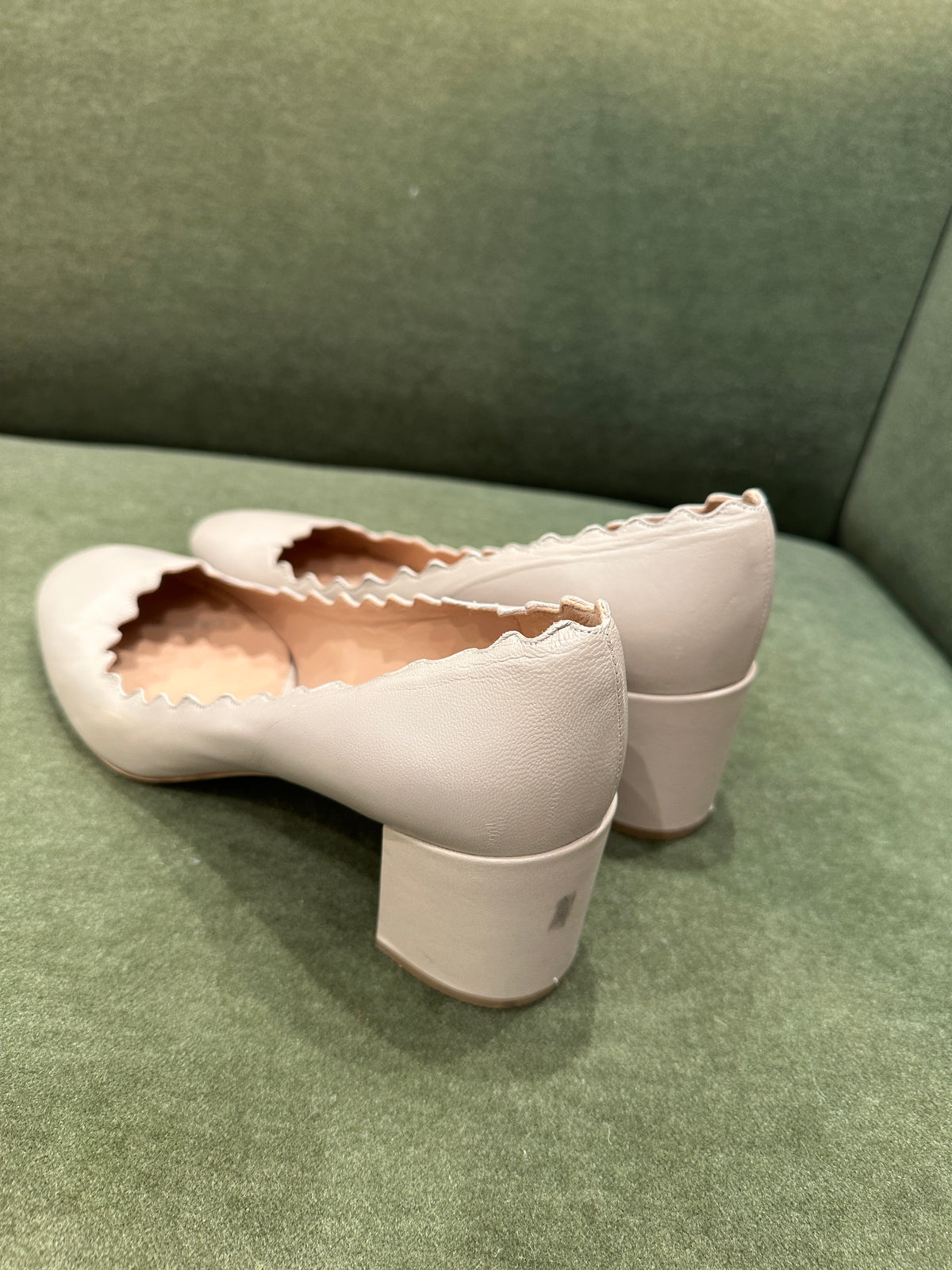 Chloé Scallop Lauren Heels