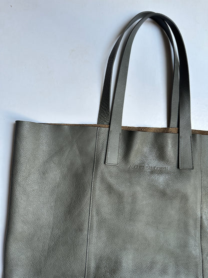 August Sandgren Large Læder Tote Taske