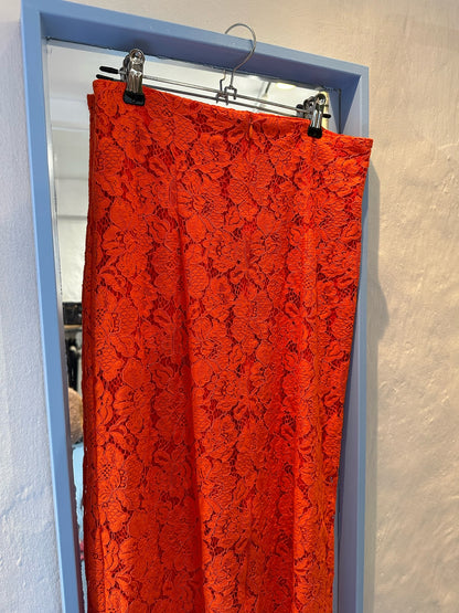 Ganni Orange Blondenederdel