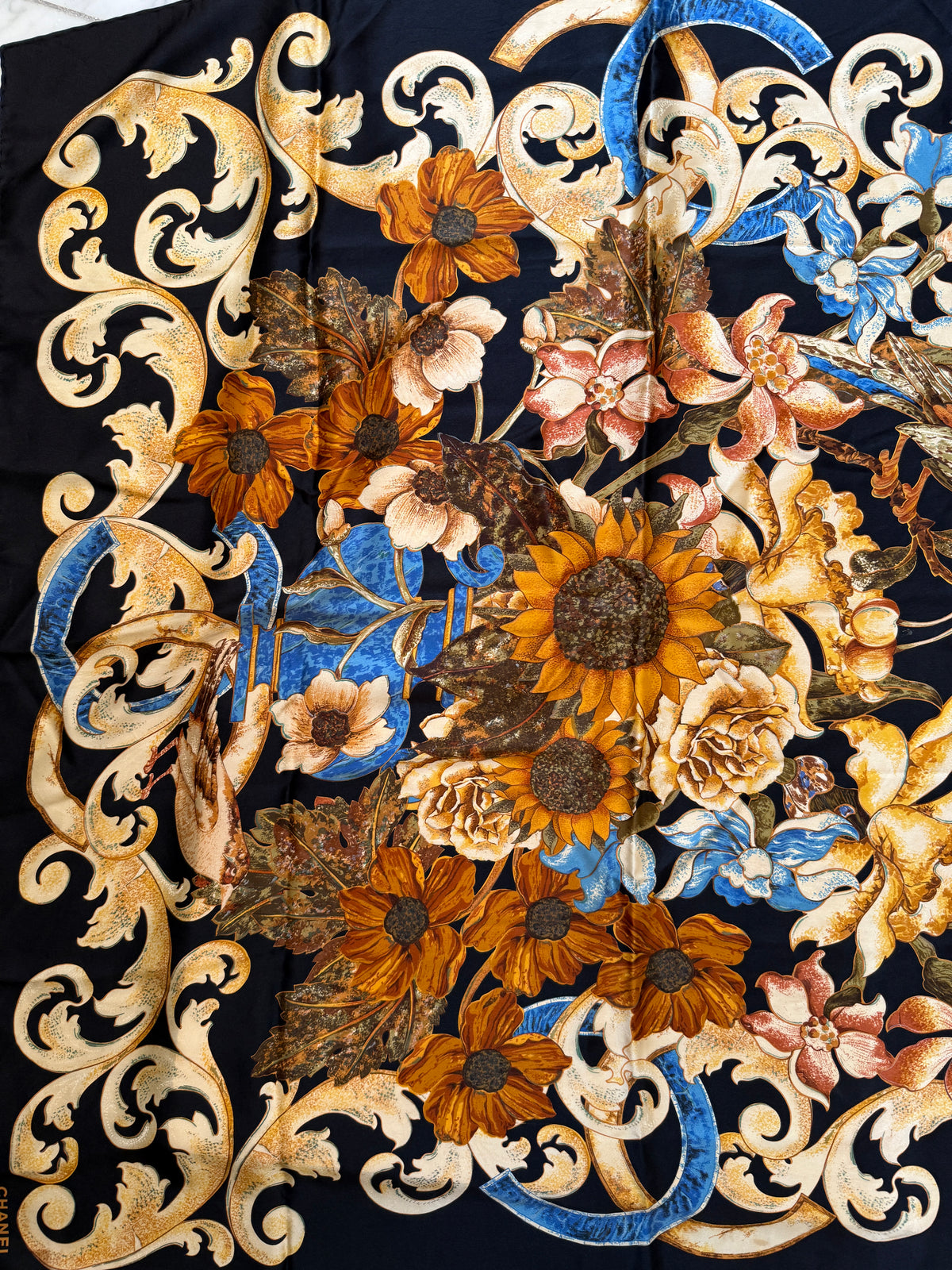 Chanel Silk Scarf