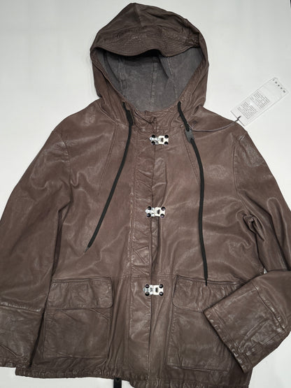 Marni Leather Utility Jacket