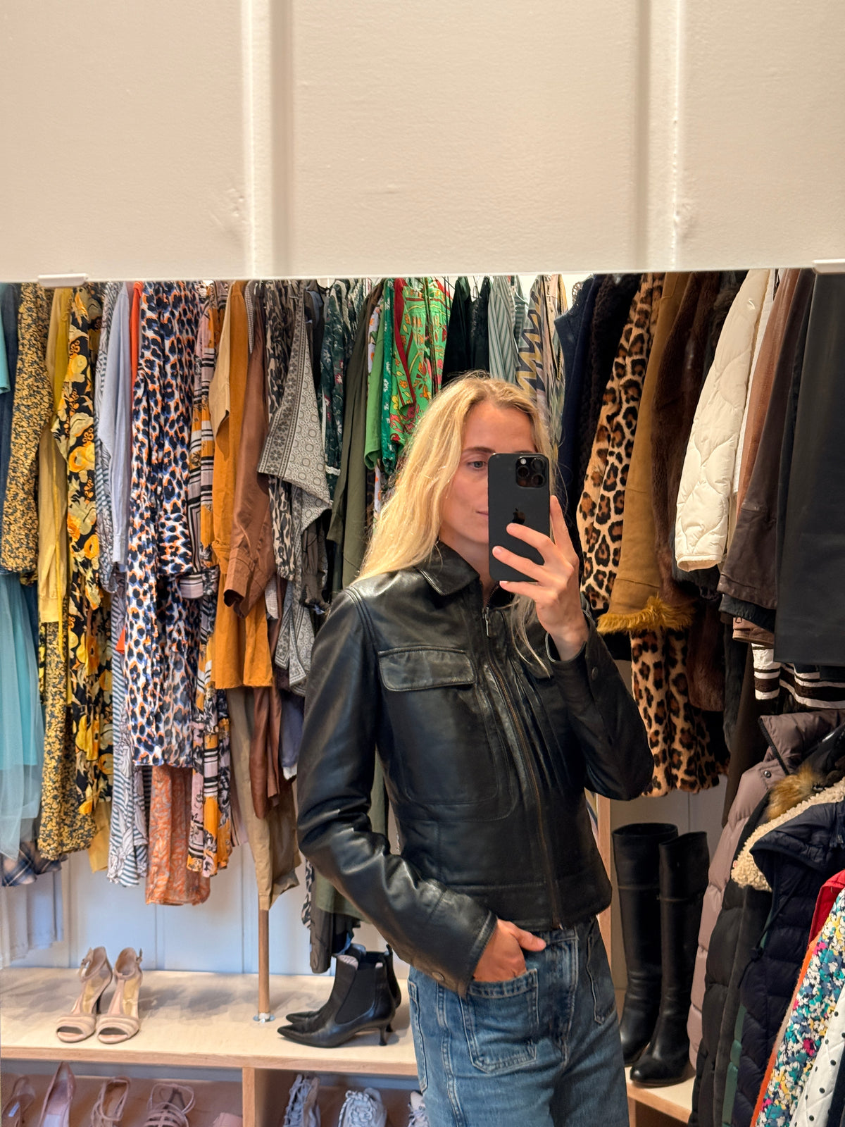 Calvin Klein Leather Jacket