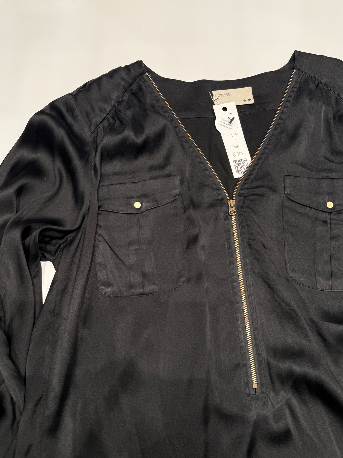 Rutzou Silk Blouse