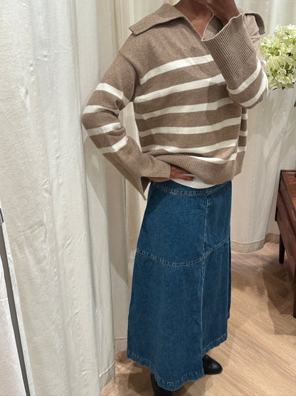 Mads Nørgaard Lunar Denim Nederdel