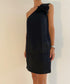 See by Chloé kjole sort one shoulder på model