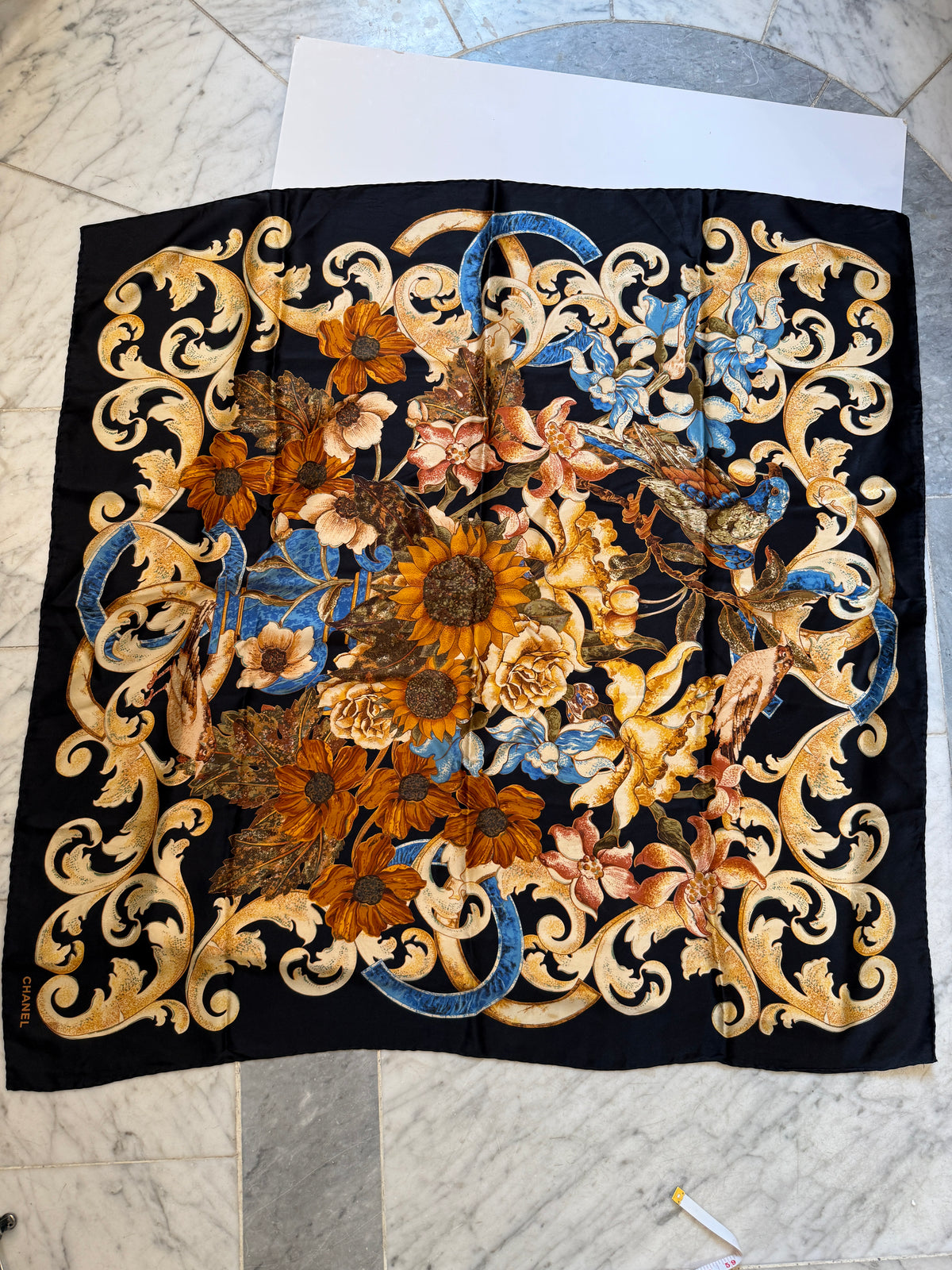 Chanel Silk Scarf