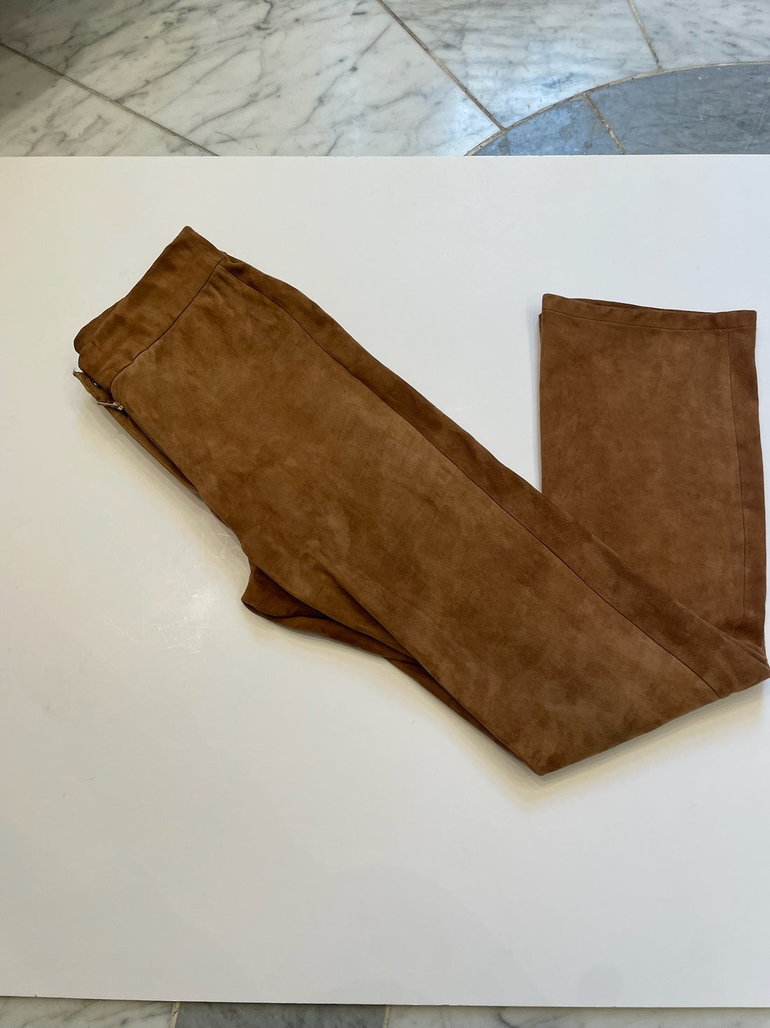 Hemisphere Leather Trousers