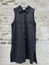 i Blues vest cardigan