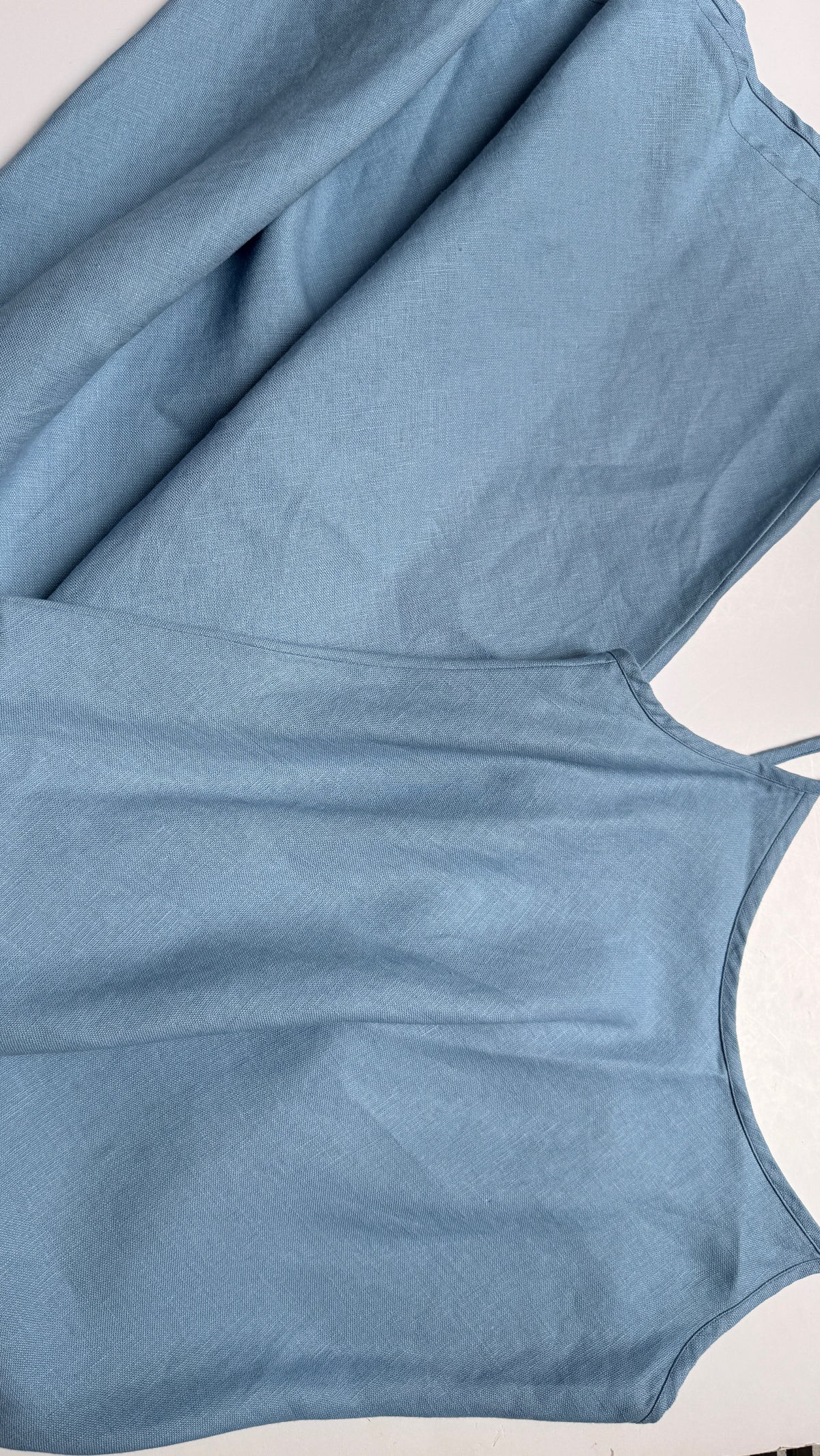 Light Blue Linen Dress