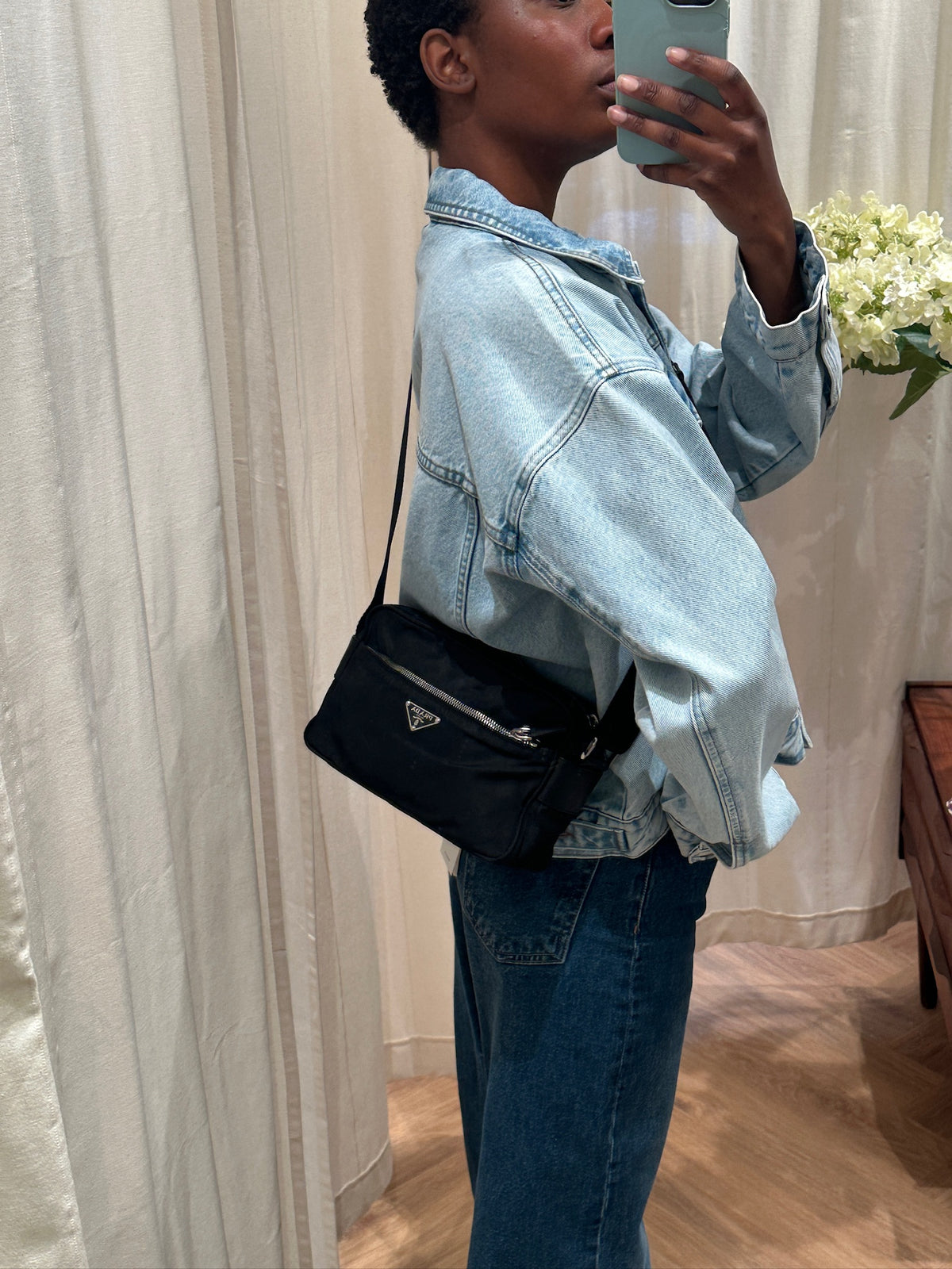 Prada Tessuto Nylon Shoulder Bag / Bag