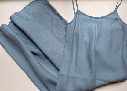 Light Blue Linen Dress