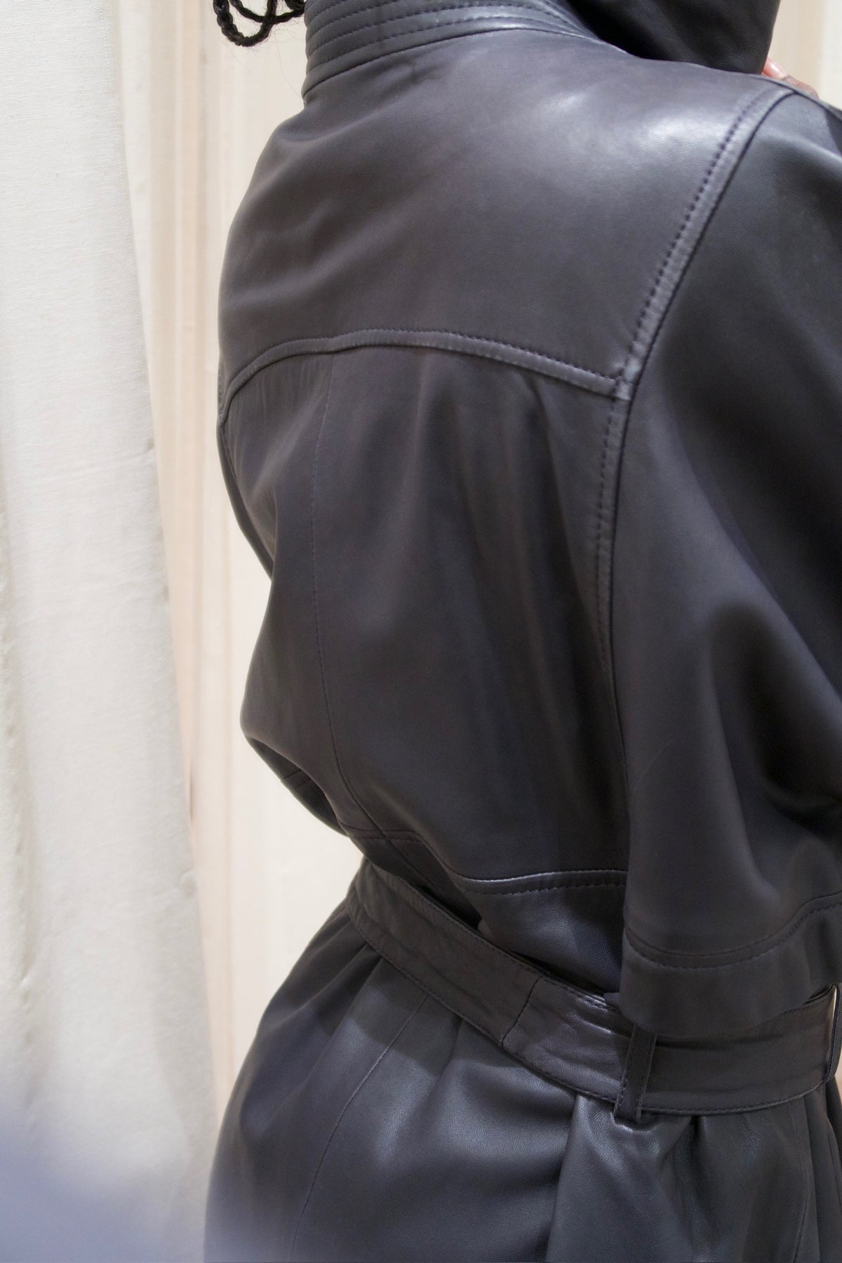 Gestuz Leather Coat