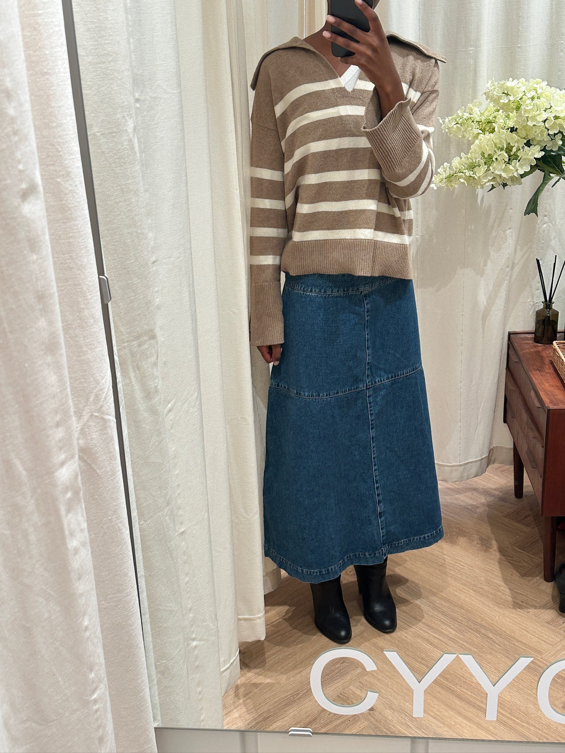 Mads Nørgaard Lunar Denim Nederdel