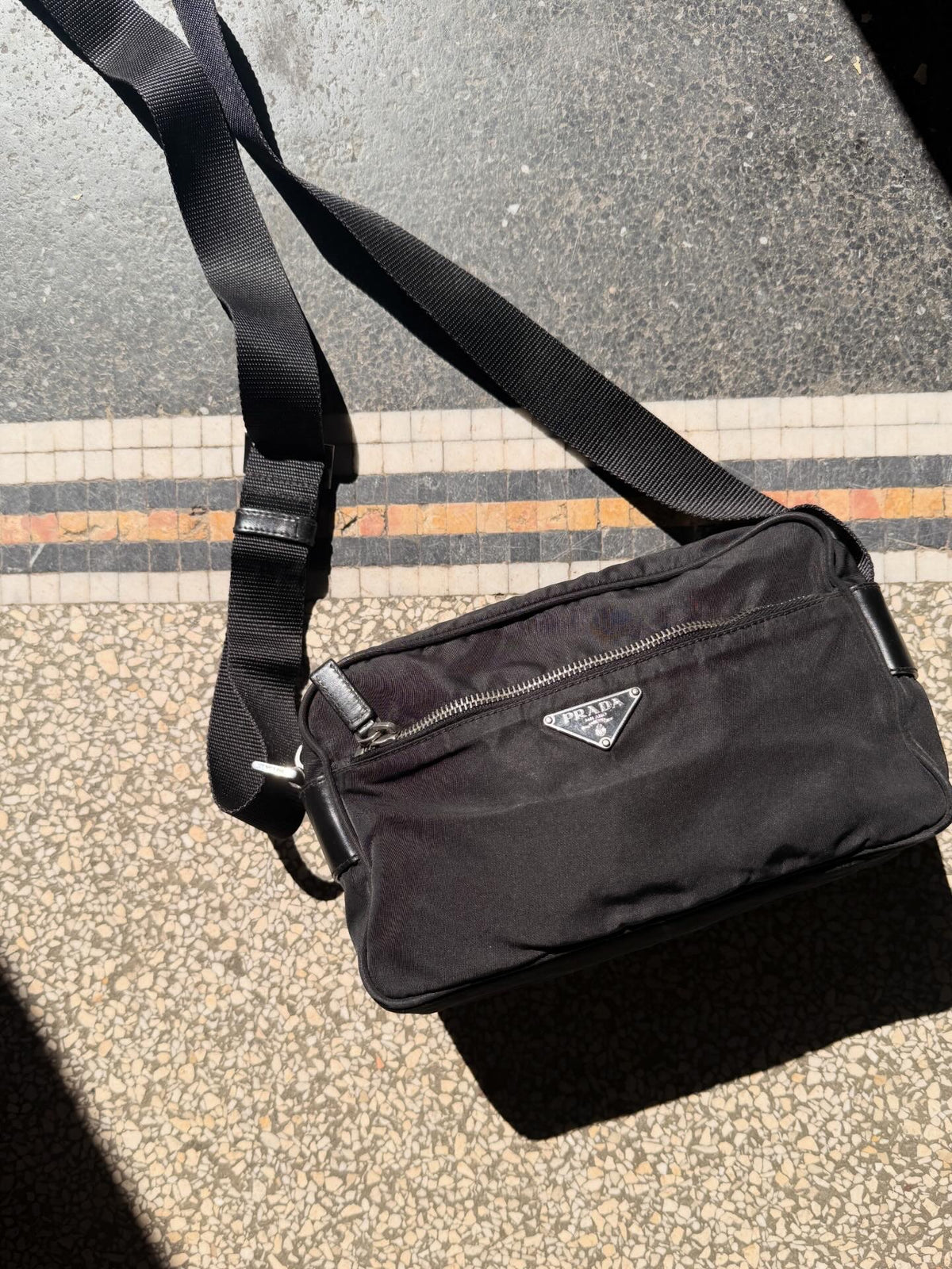 Prada Tessuto Nylon Shoulder Bag / Bag