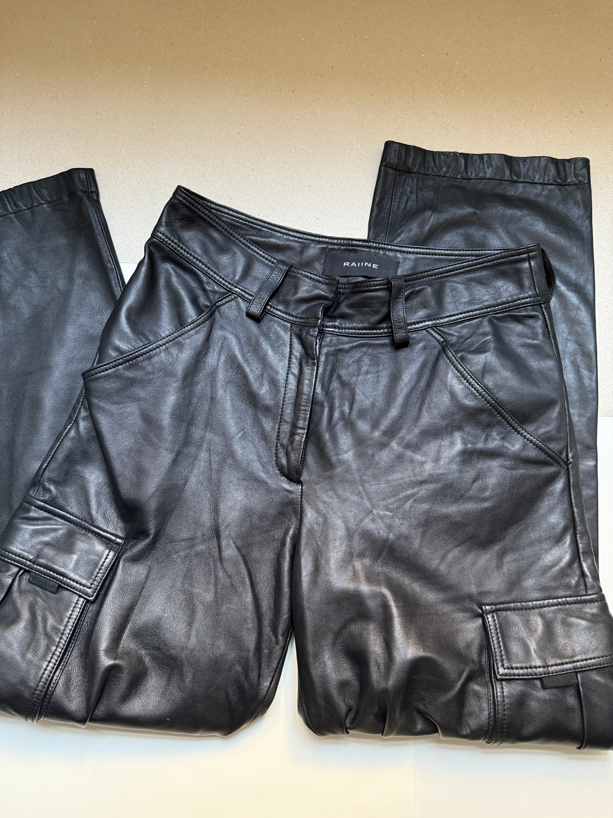 Raiine Leather Trousers