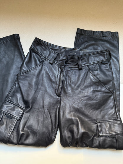 Raiine Leather Trousers