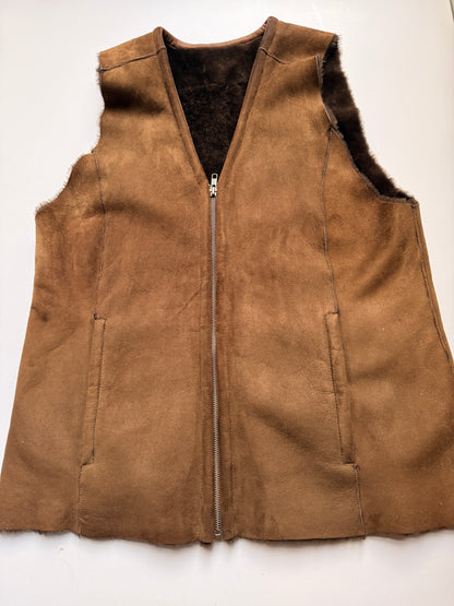 Sheepskin vest