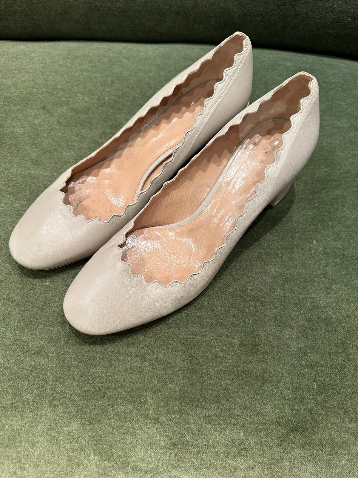 Chloé Scallop Lauren Heels