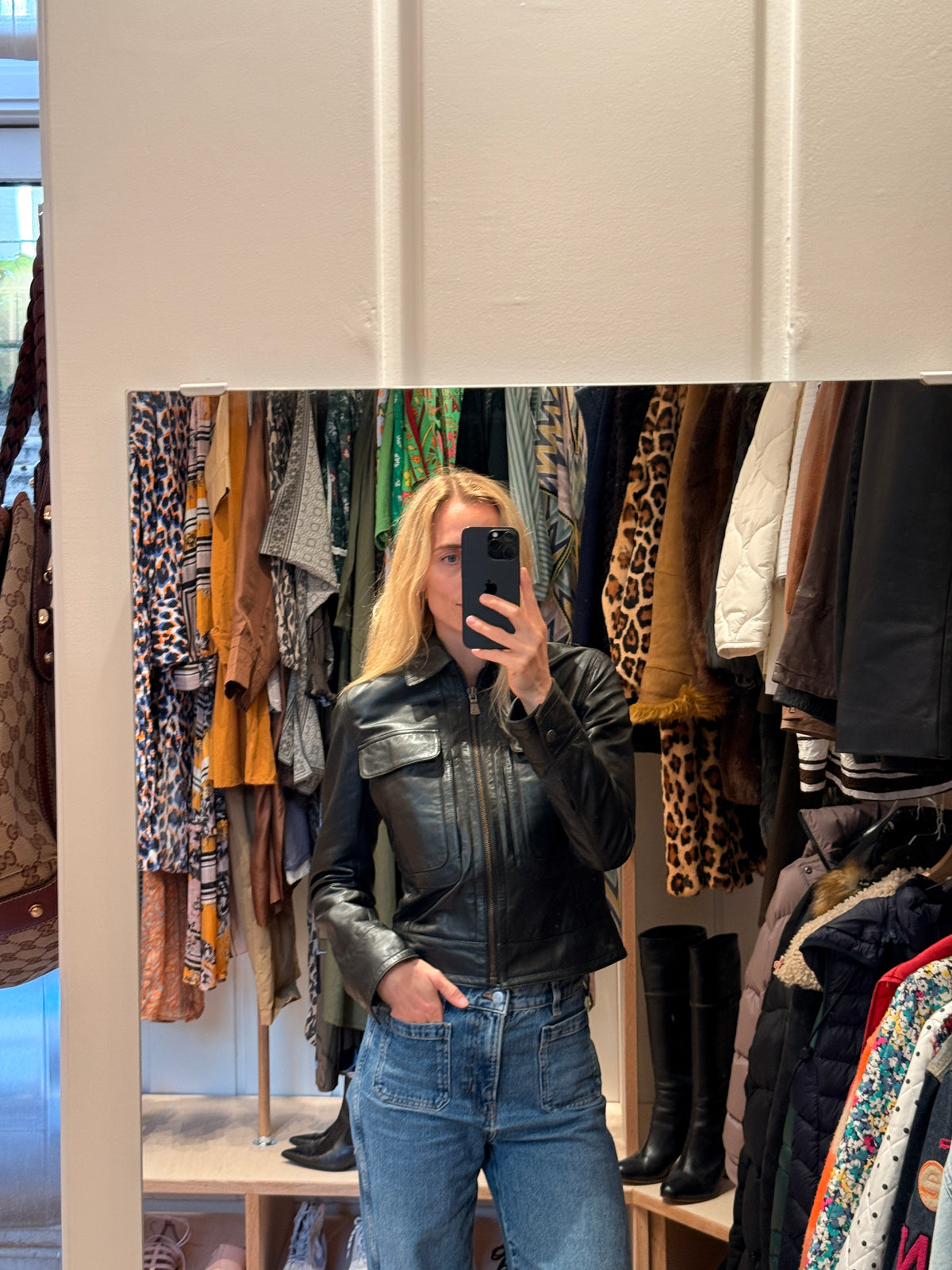 Calvin Klein Leather Jacket