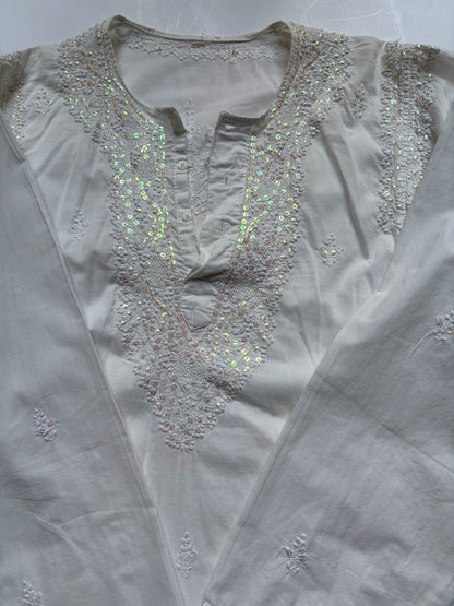 Embroidered Beaded Shirt