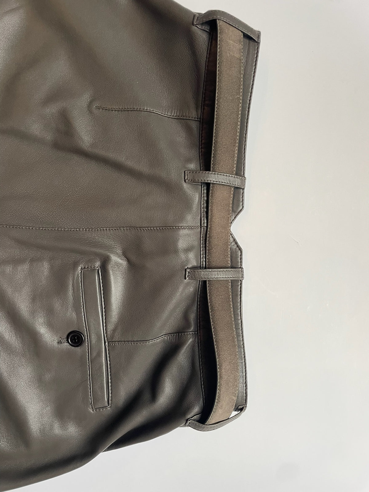Equipment Company Leather Trousers