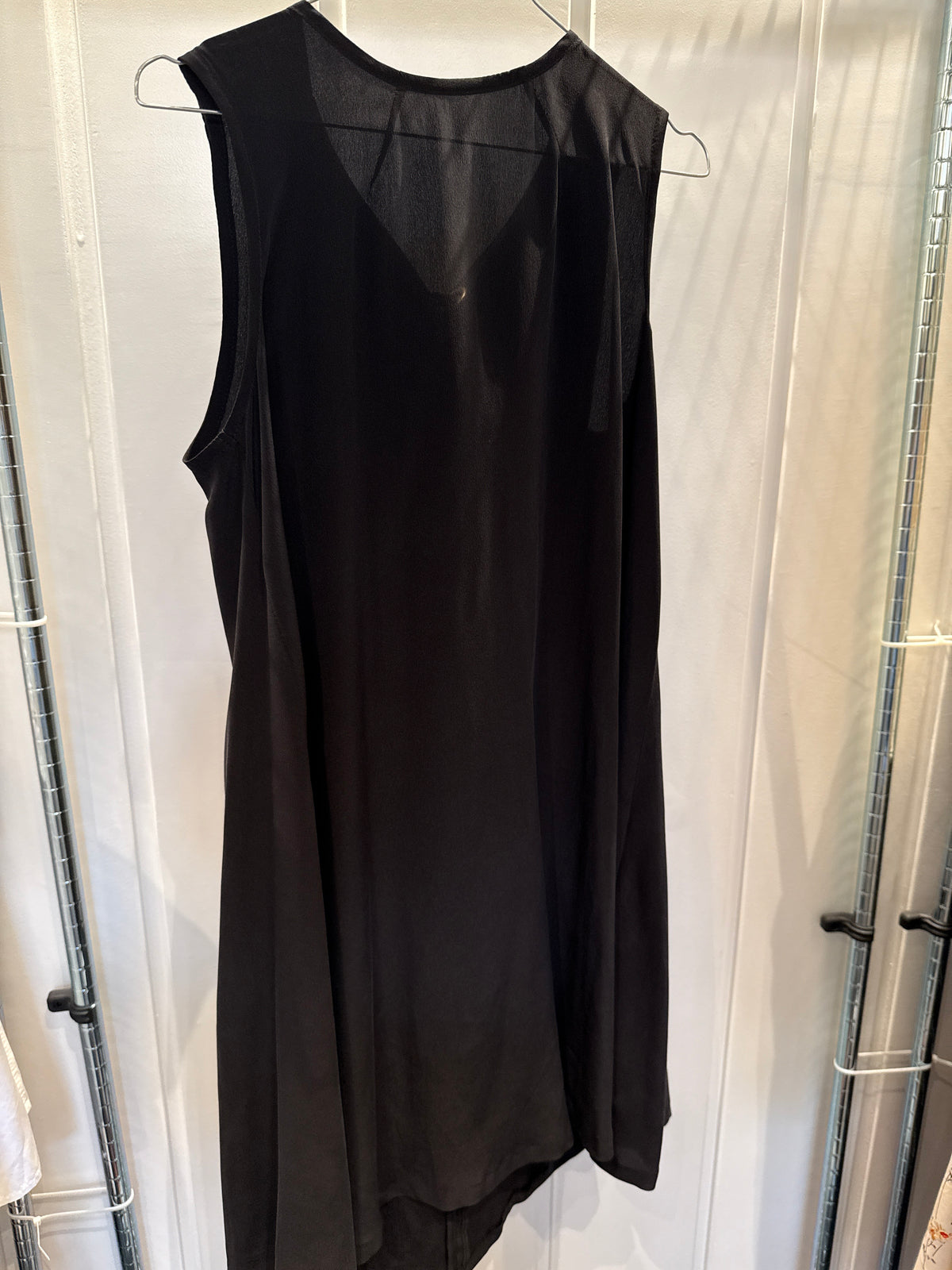 Black Silk Dress