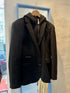 Philipp Plein hættetrøje blazer sort lukket