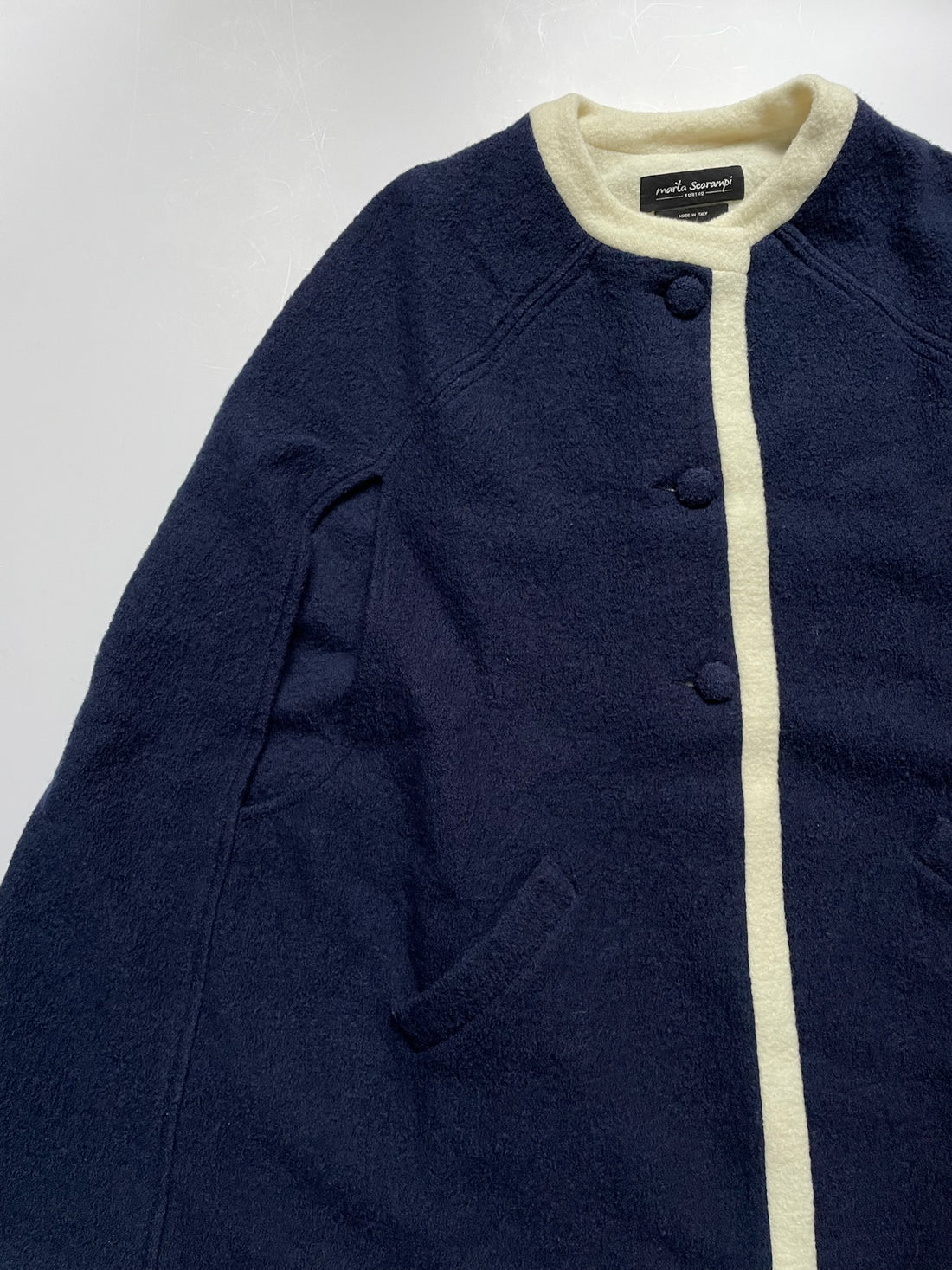 Marta Scarampi Wool Cape